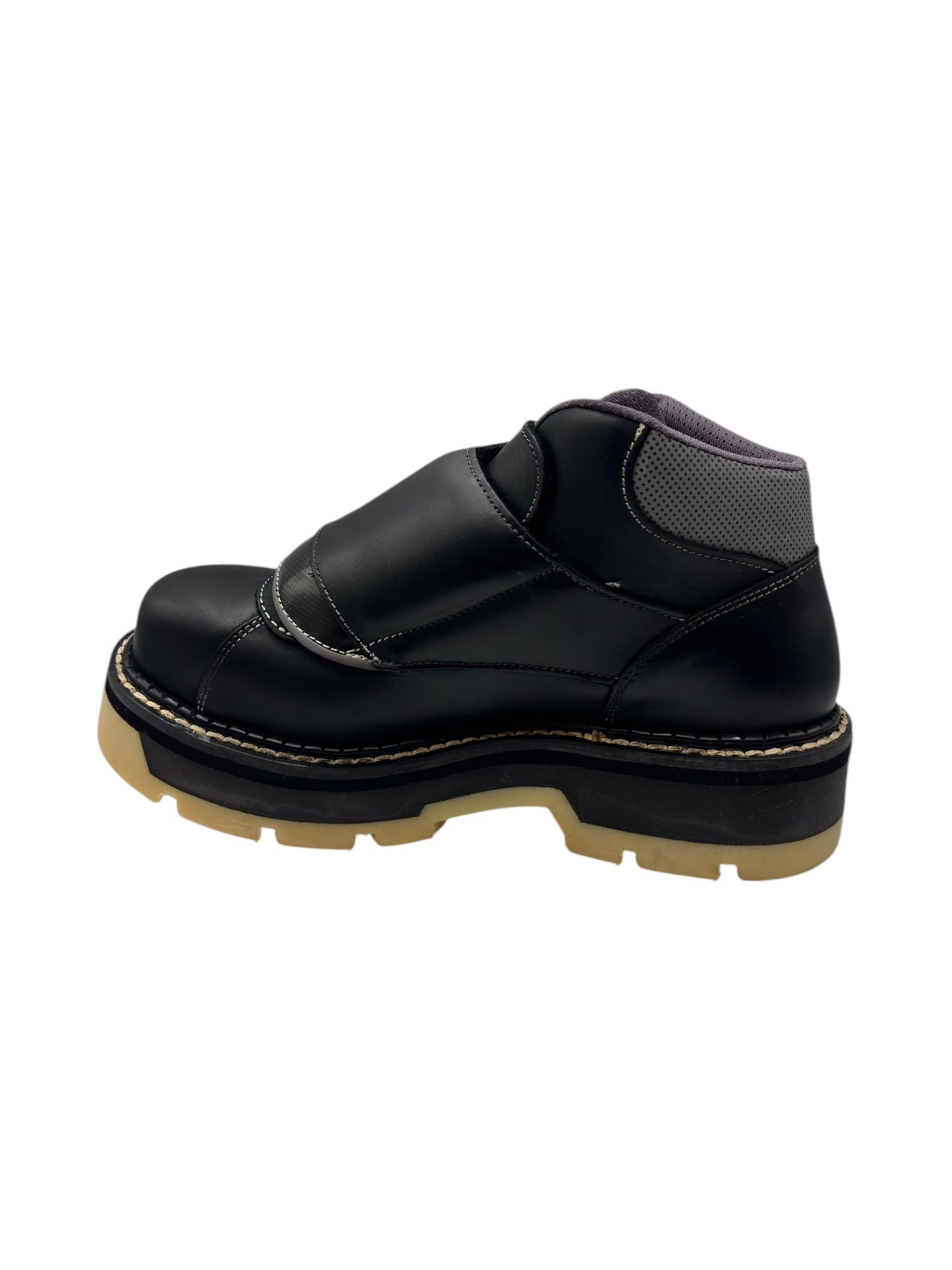 Vintage ART M401 foxxil black platform boots size 41