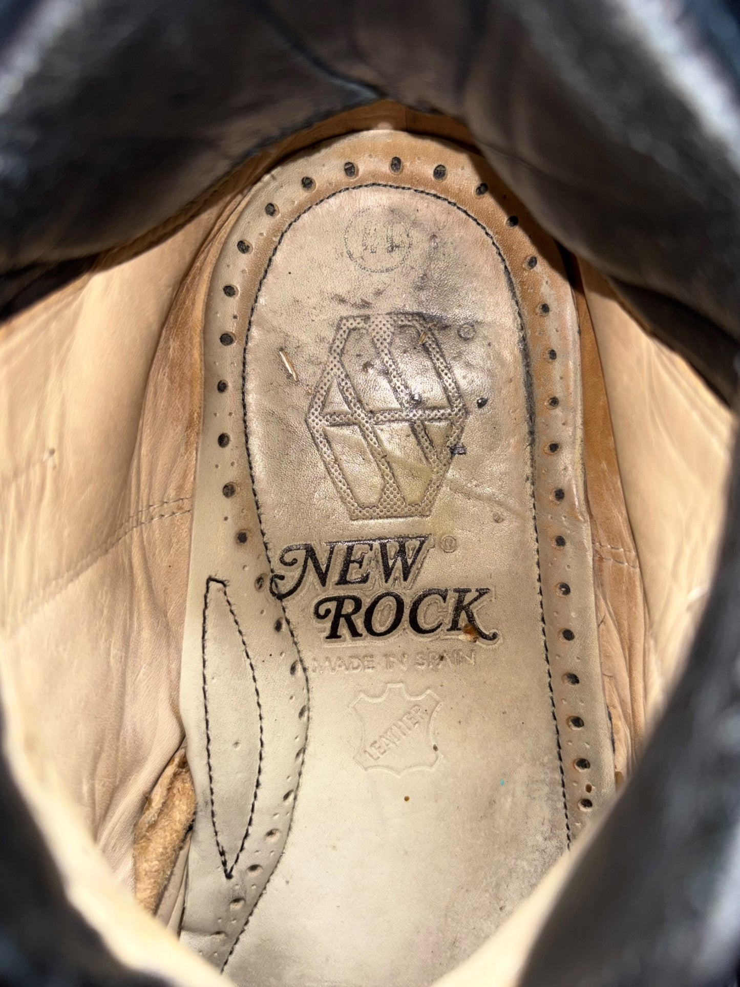 Vintage New Rock M.106-S1 platform boots