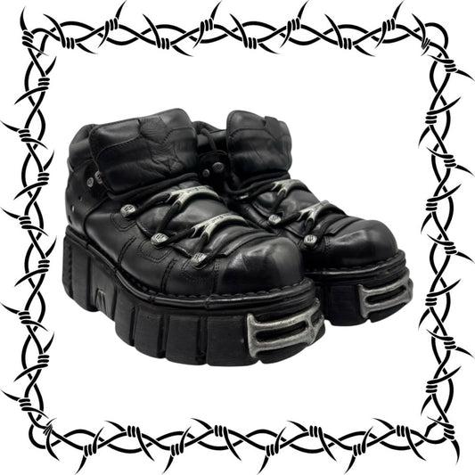 Vintage New Rock M-106-S1 platform boots size 41