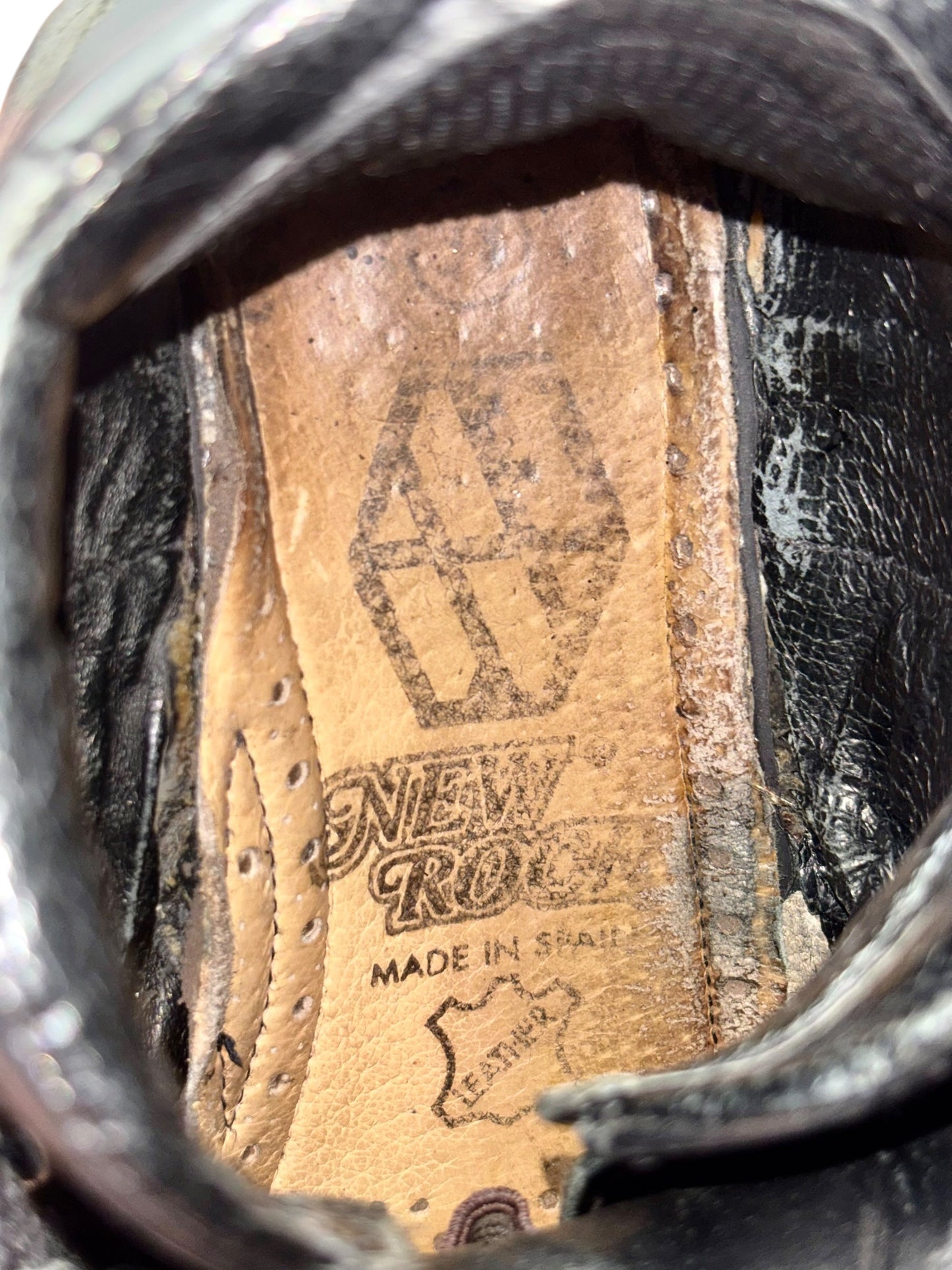 Vintage New Rock M.110-S1 platform boots