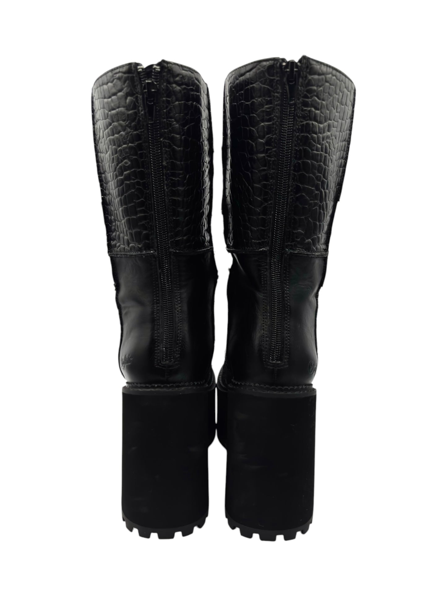 Vintage Buffalo leather platform boots