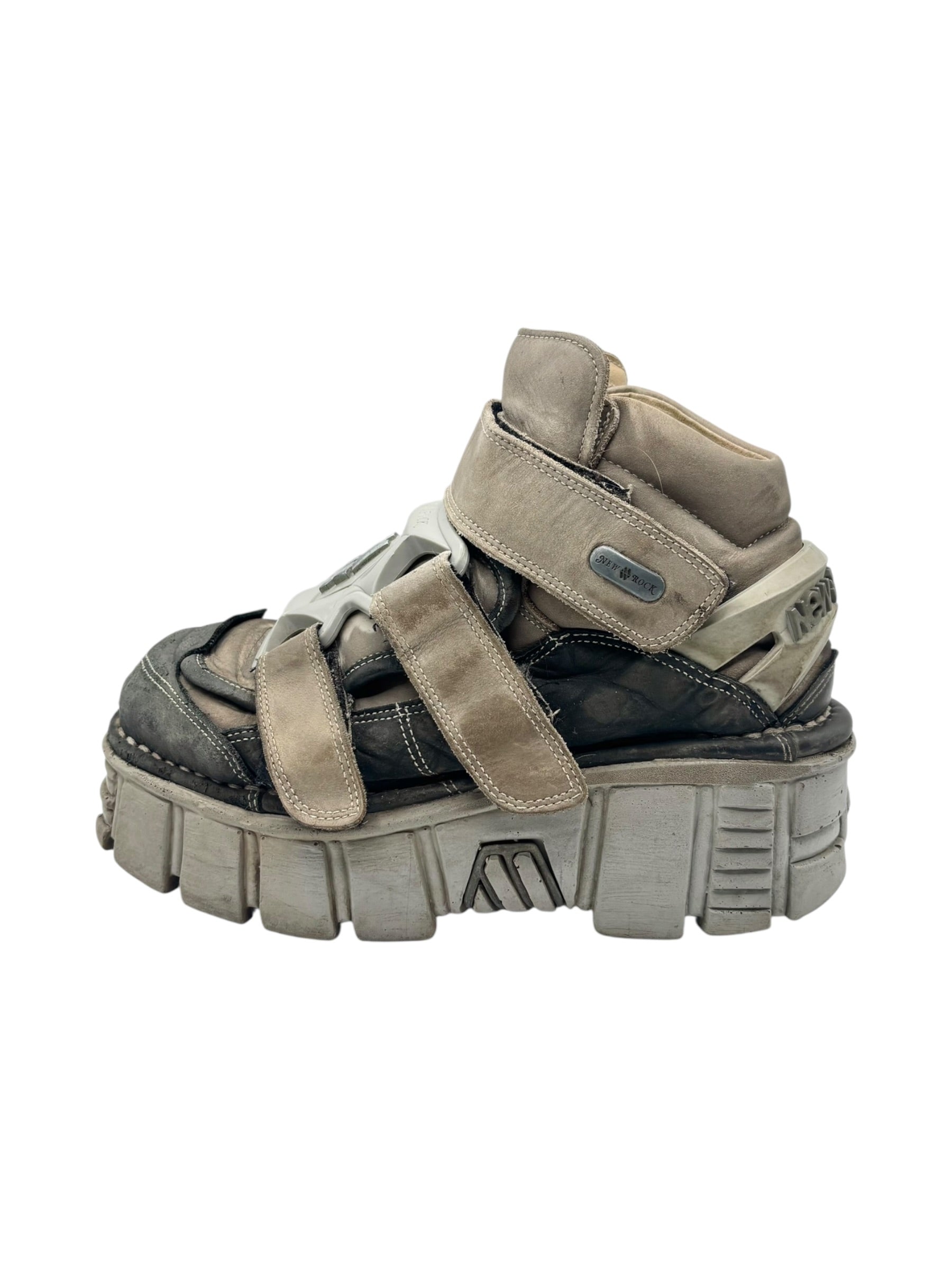 New Rock M-285 khaki platform boots size 39