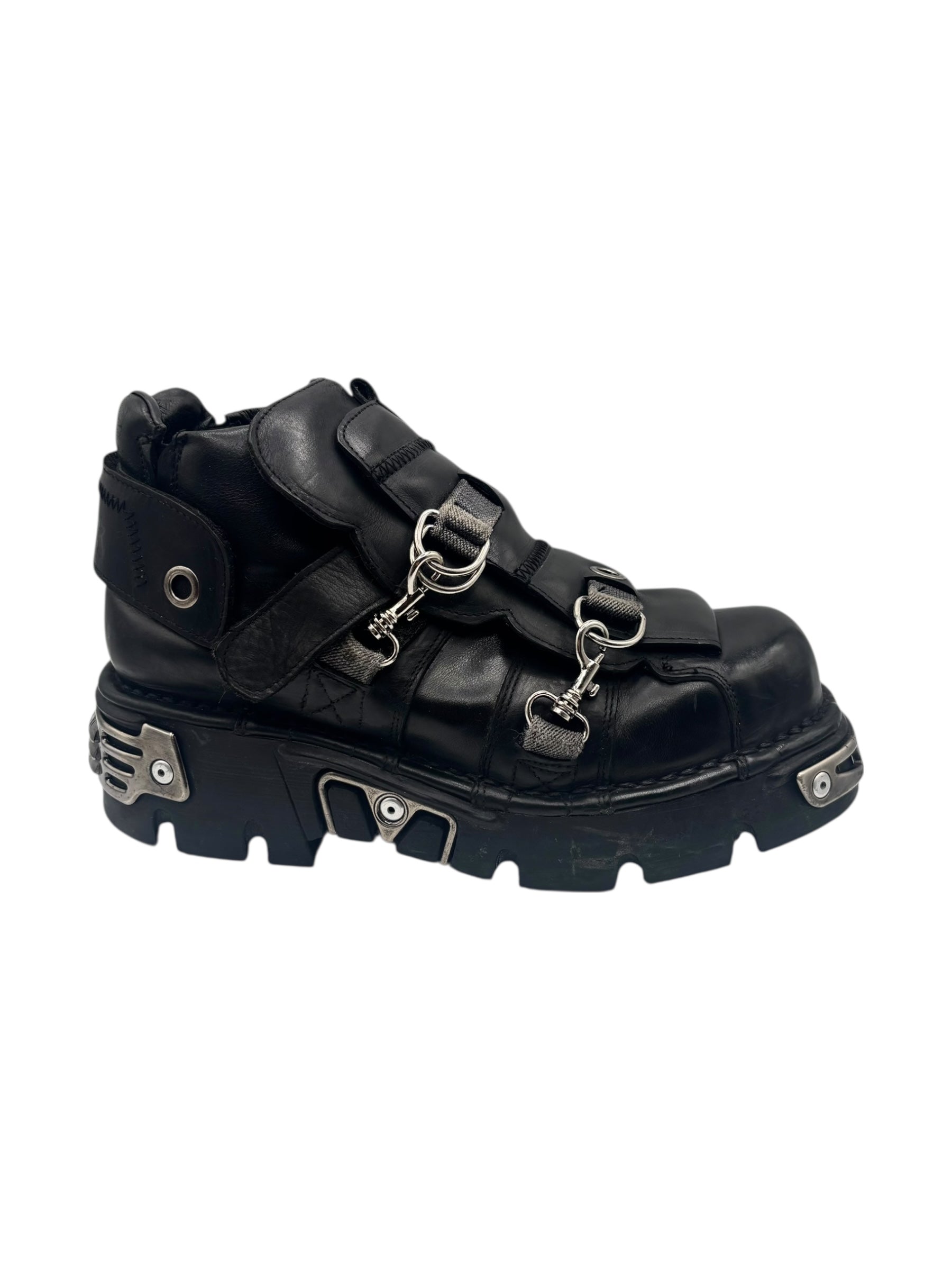 Vintage New Rock reactor platform boots size 43