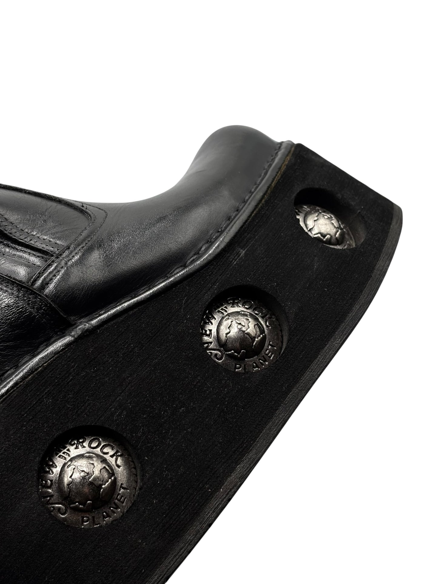 Rare vintage New Rock knee high neptuno platform boots