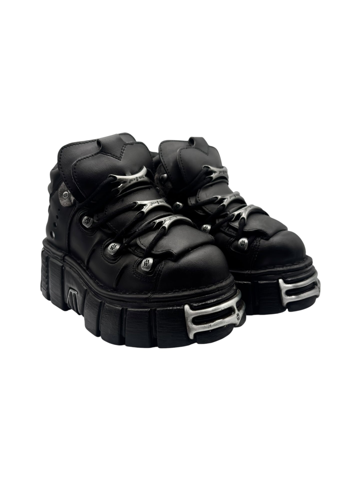Vintage New Rock M-106-S1 platform boots