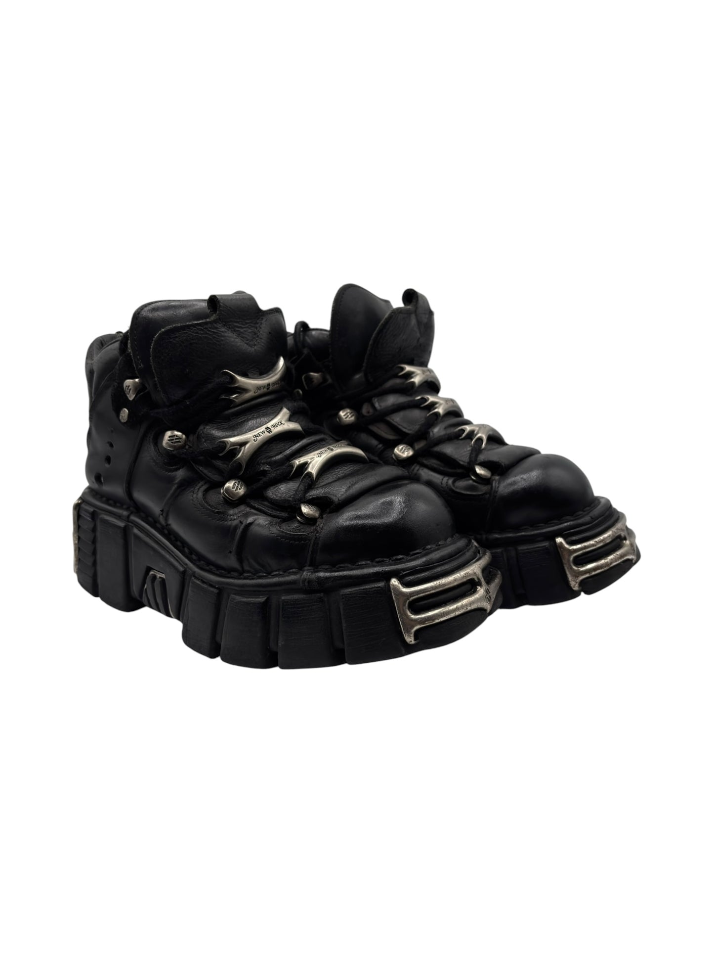 Vintage New Rock M-106-S1 platform boots