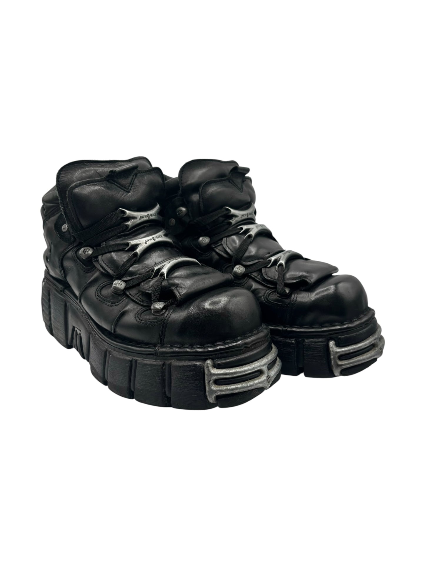 Vintage New Rock M-106-S1 platform boots size 42