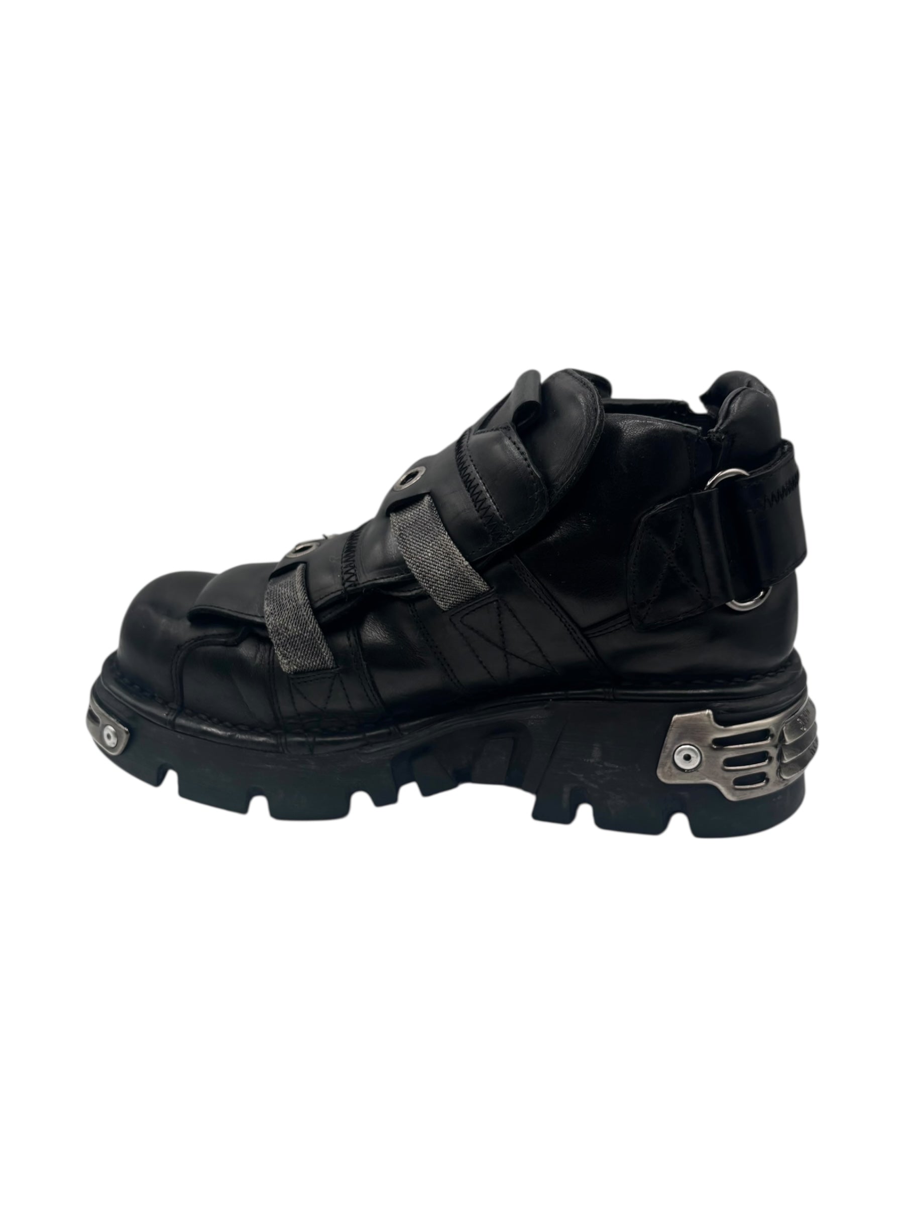 Vintage New Rock reactor platform boots size 43