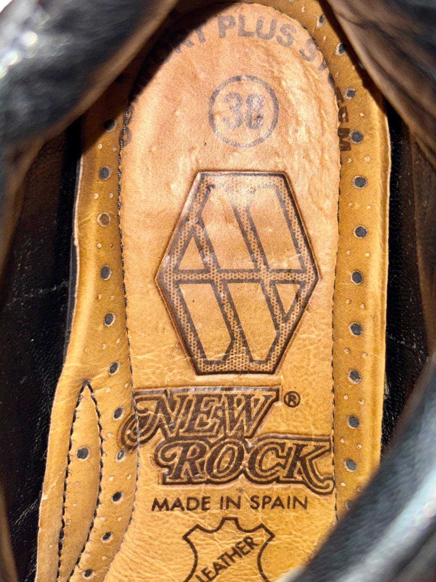 Vintage New Rock M.110-S1 platform boots