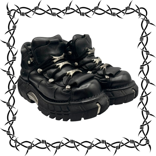 Vintage New Rock M-106 platform boots size 40
