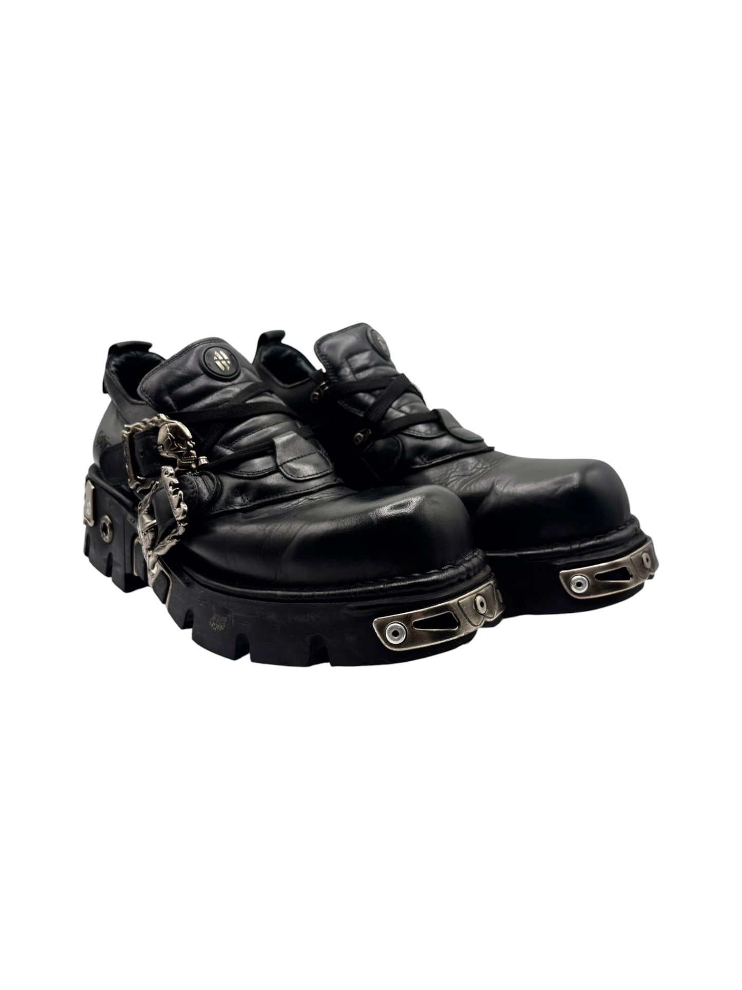 Vintage New Rock reactor ankle boots