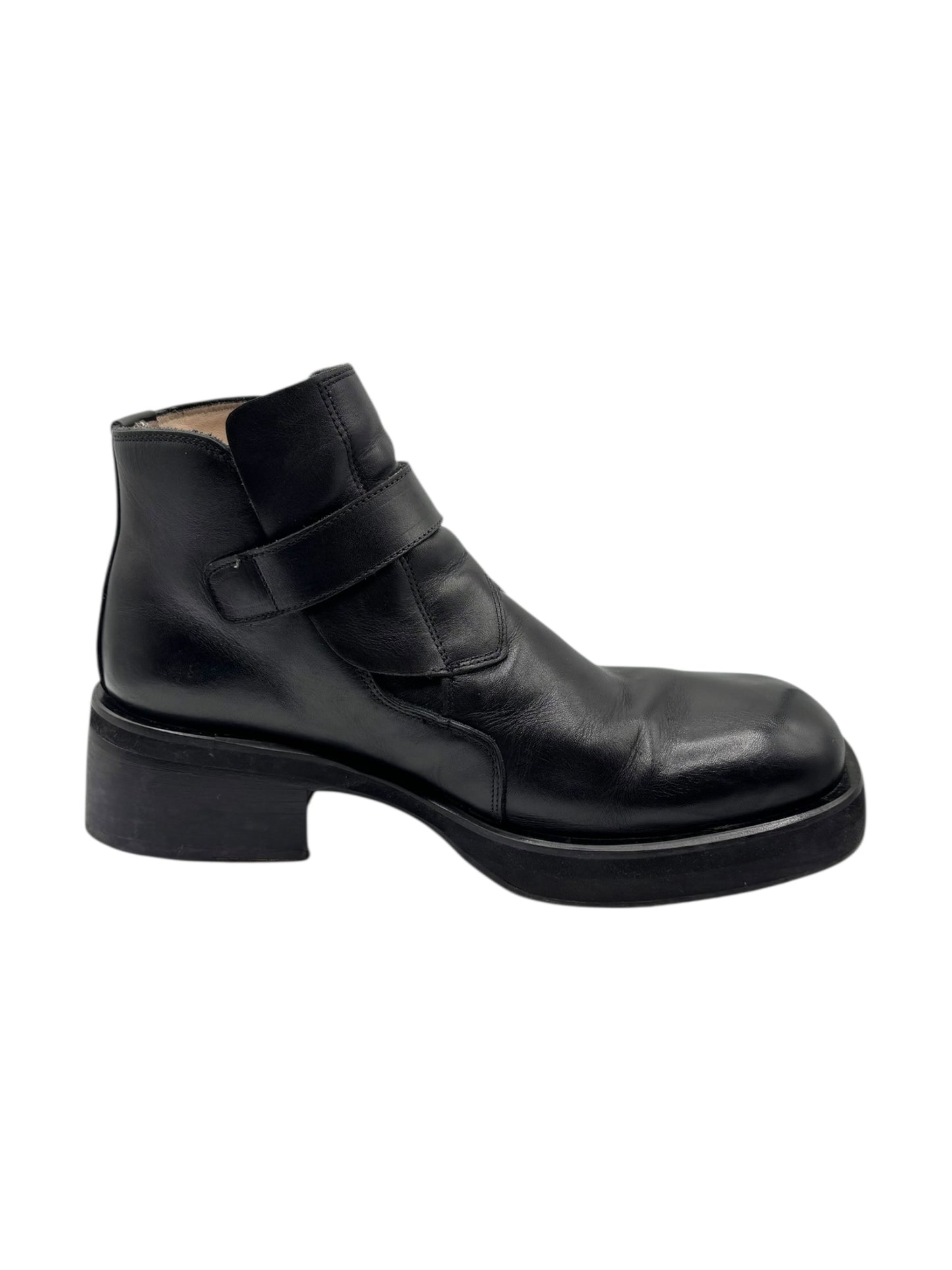 Vintage New Rock leather ankle boots size 43