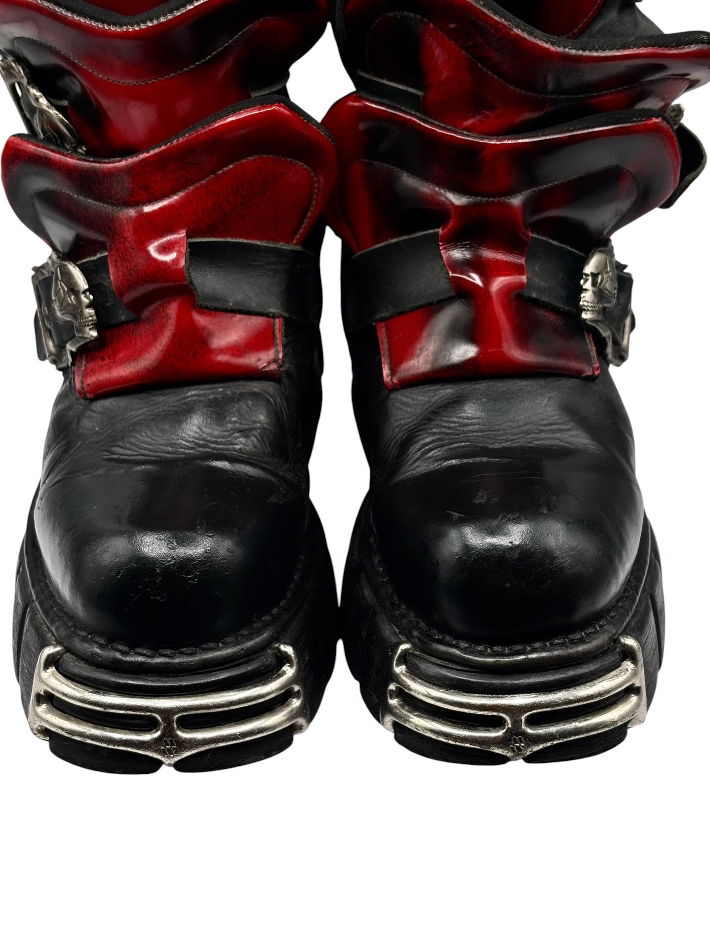 SUPER RARE vintage New Rock red dragon boots
