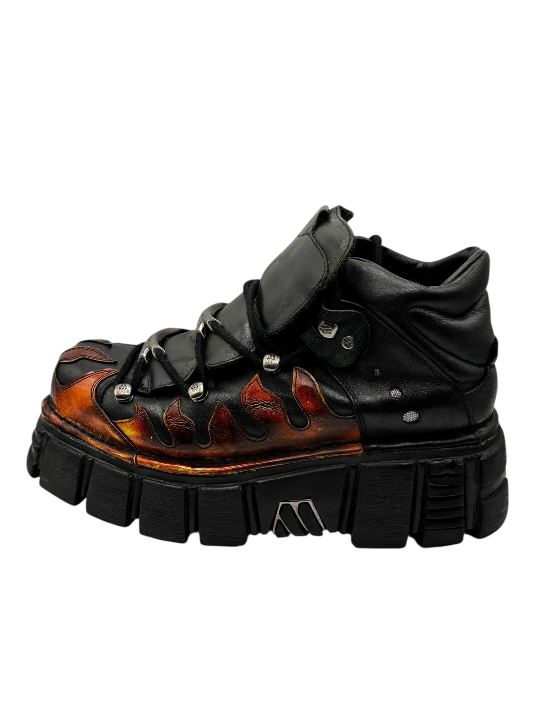 New Rock M106 flame platform boots&nbsp; size 45