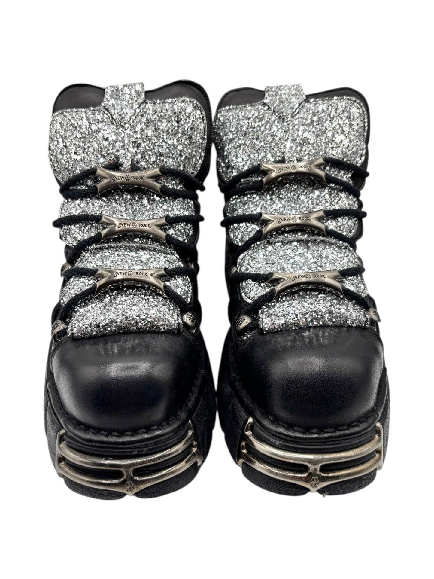 Vintage rare New Rock M.106-R2 platform boots size 44