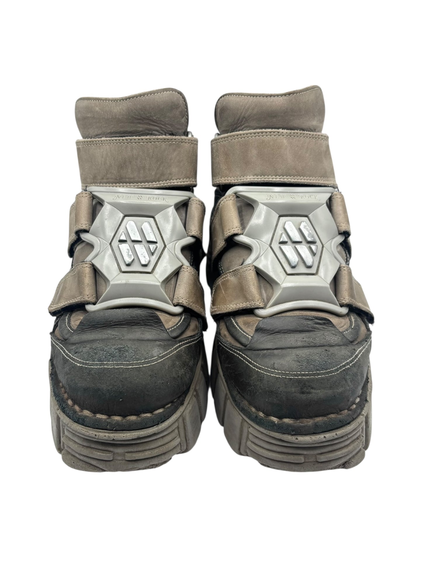New Rock M-285 khaki platform boots size 39