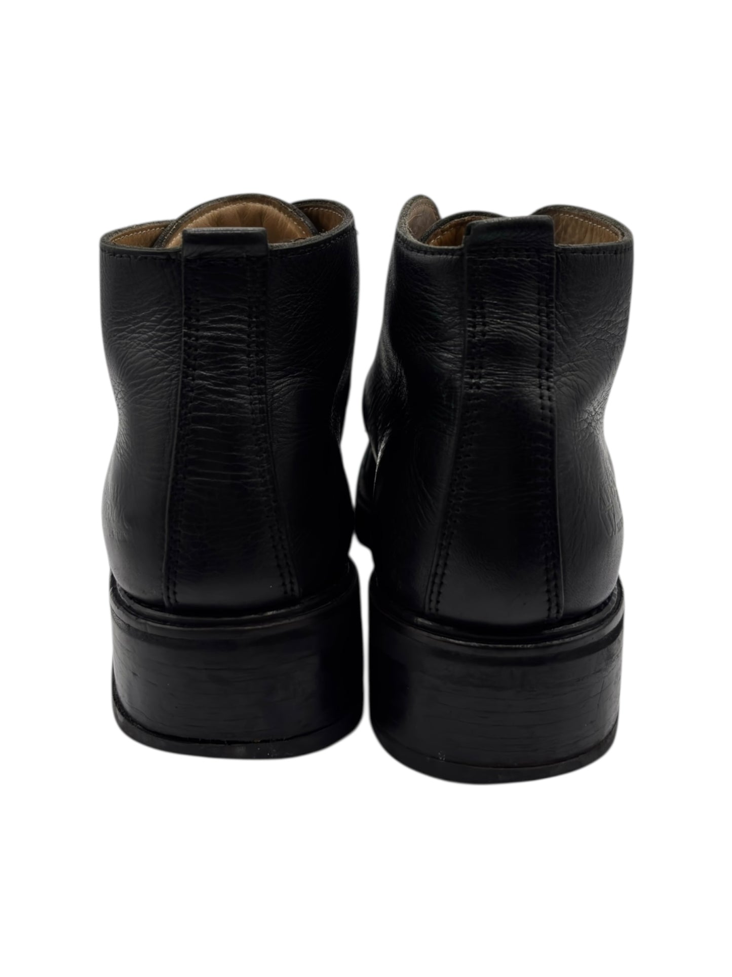 Vintage New Rock classic leather ankle boots size 41