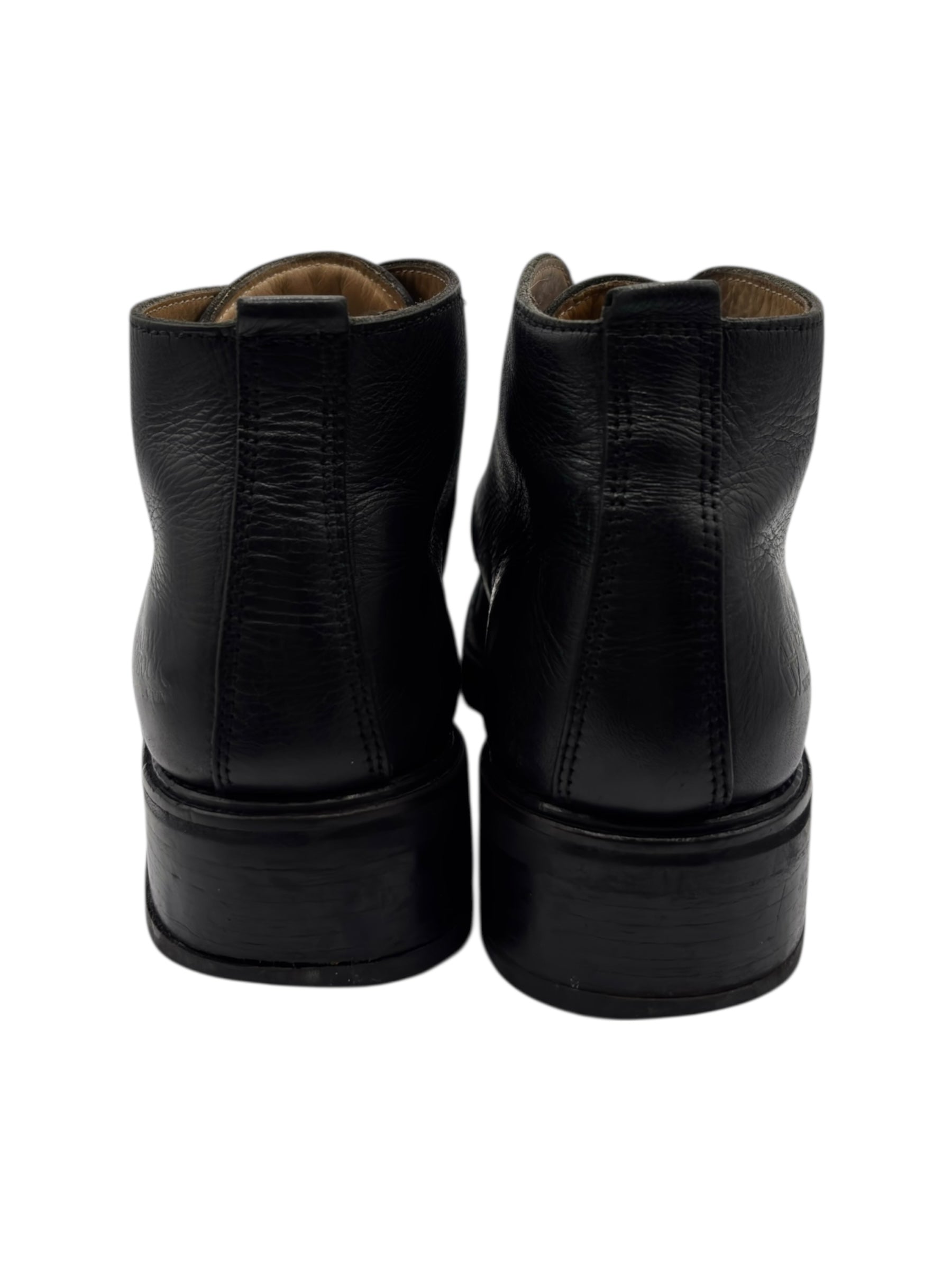 Vintage New Rock classic leather ankle boots size 41