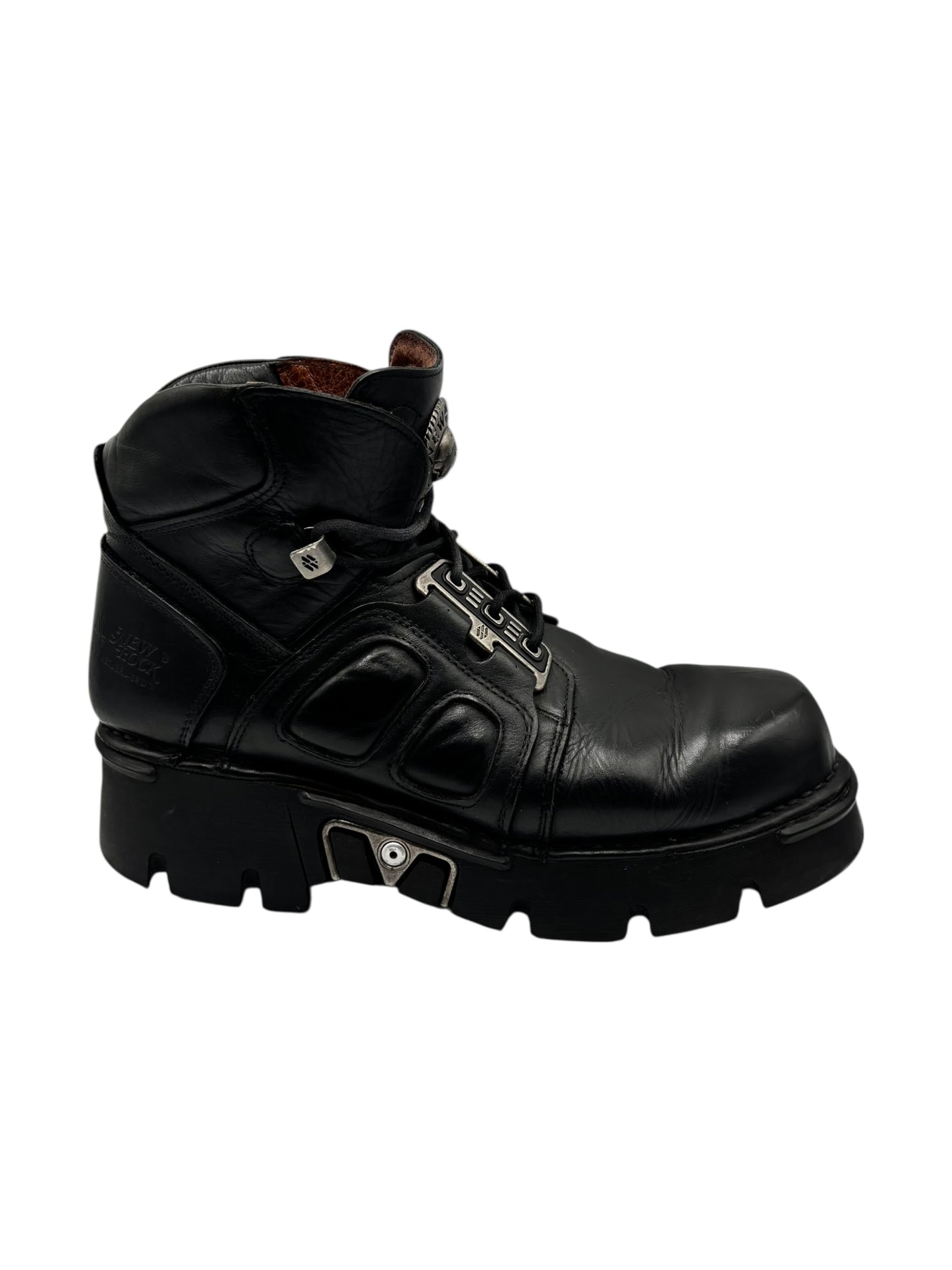 Vintage New Rock combat ankle boots size 46