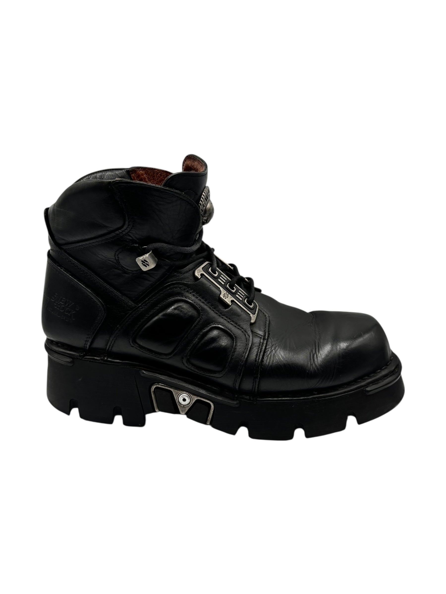 Vintage New Rock combat ankle boots size 46