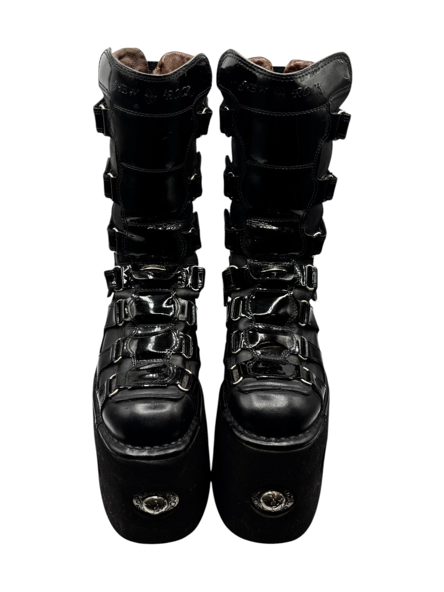 Vintage New Rock jupiter platform boots
