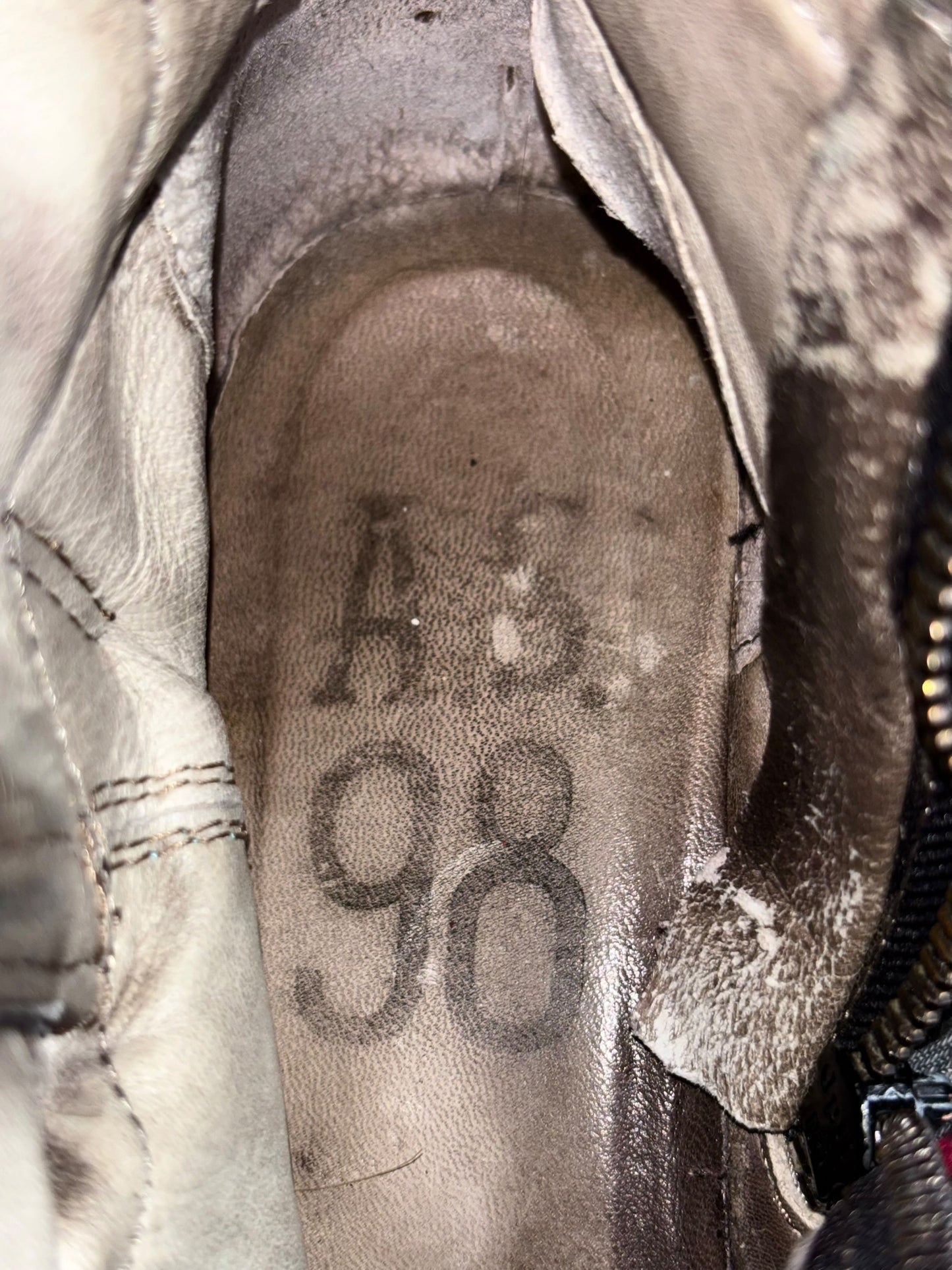 Vintage A.S.98 black leather boots
