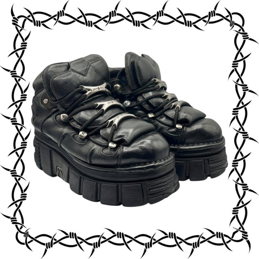 Vintage New Rock M.106-S29 platform boots size 41