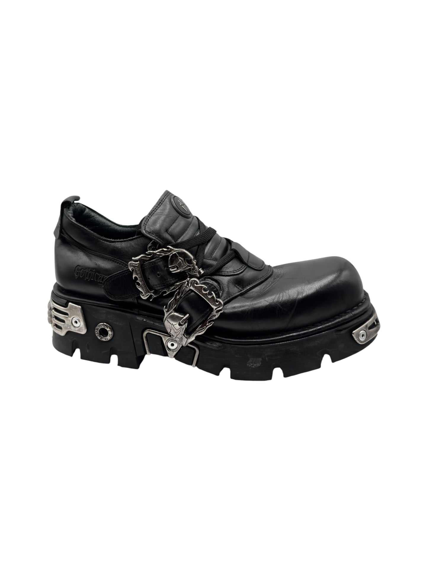 Vintage New Rock reactor ankle boots
