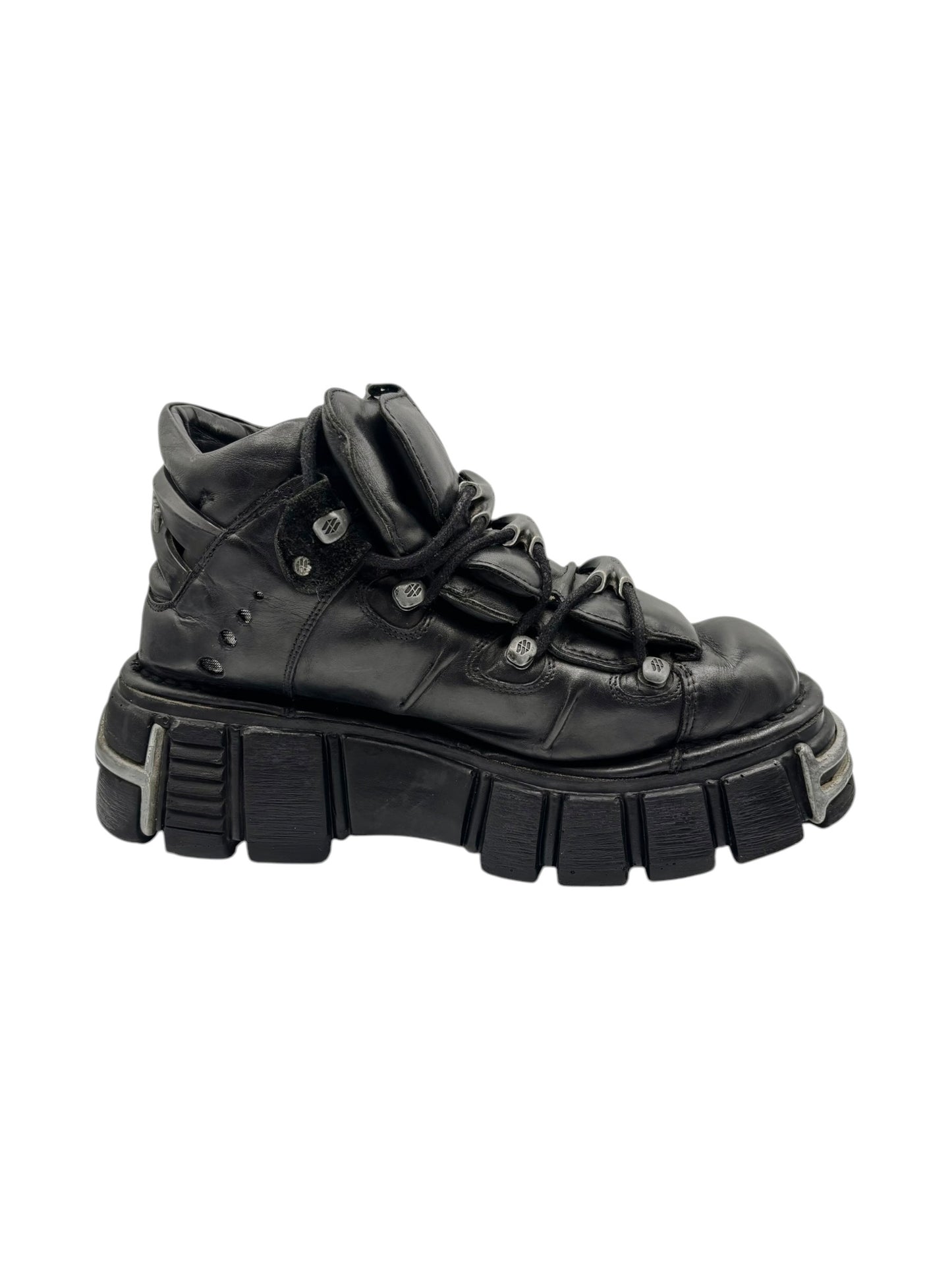 Vintage New Rock M.106-S1 platform boots size 44