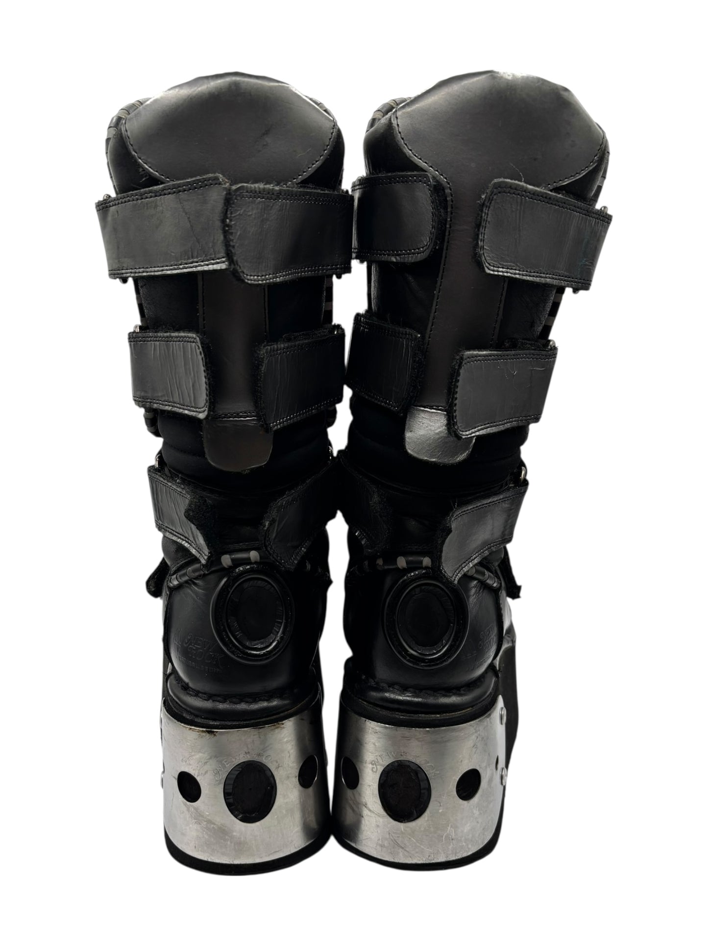 Extremely rare vintage 90s New Rock neptuno platform boots size 39