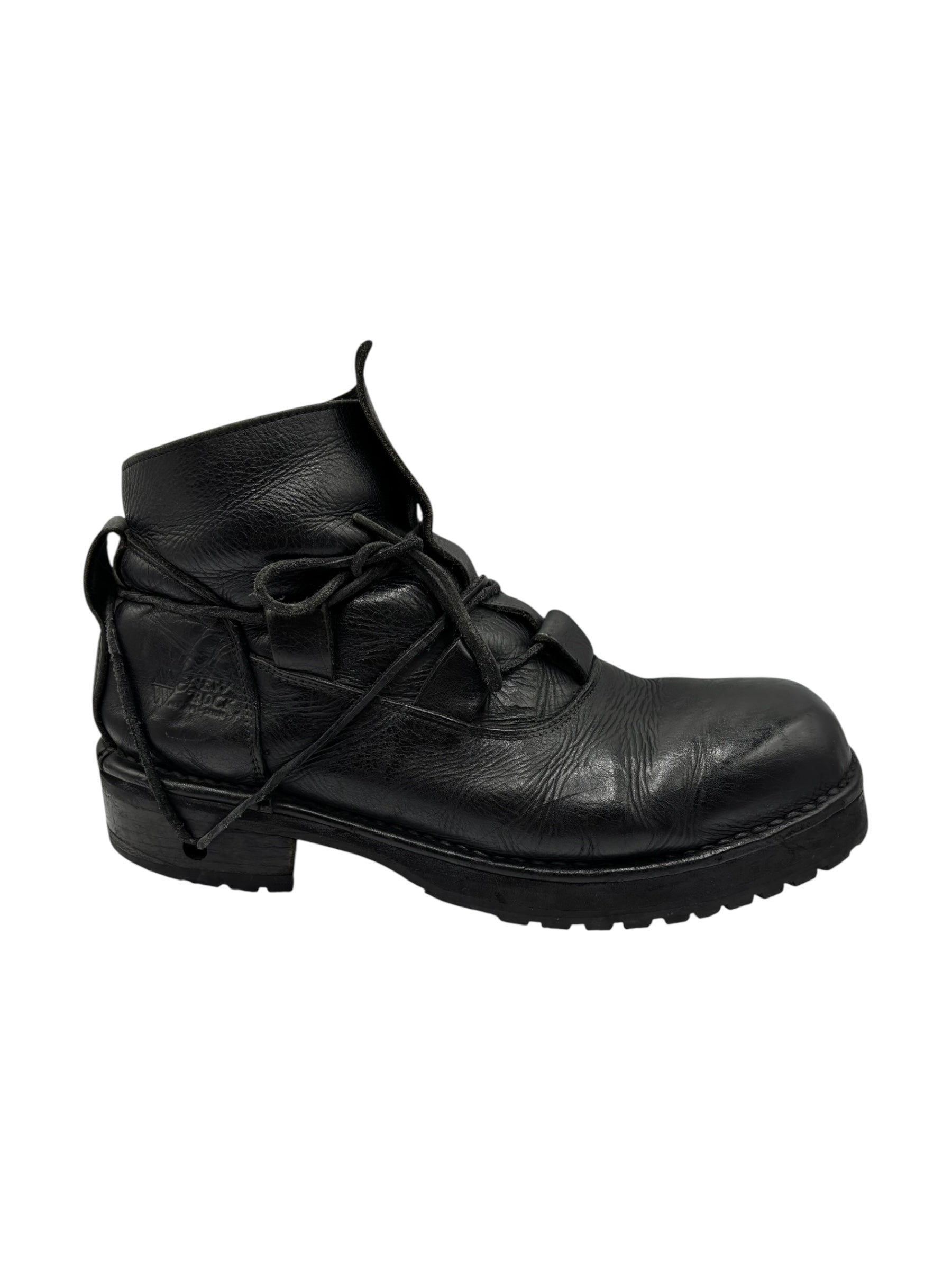 Vintage New Rock lace-up boots size 43