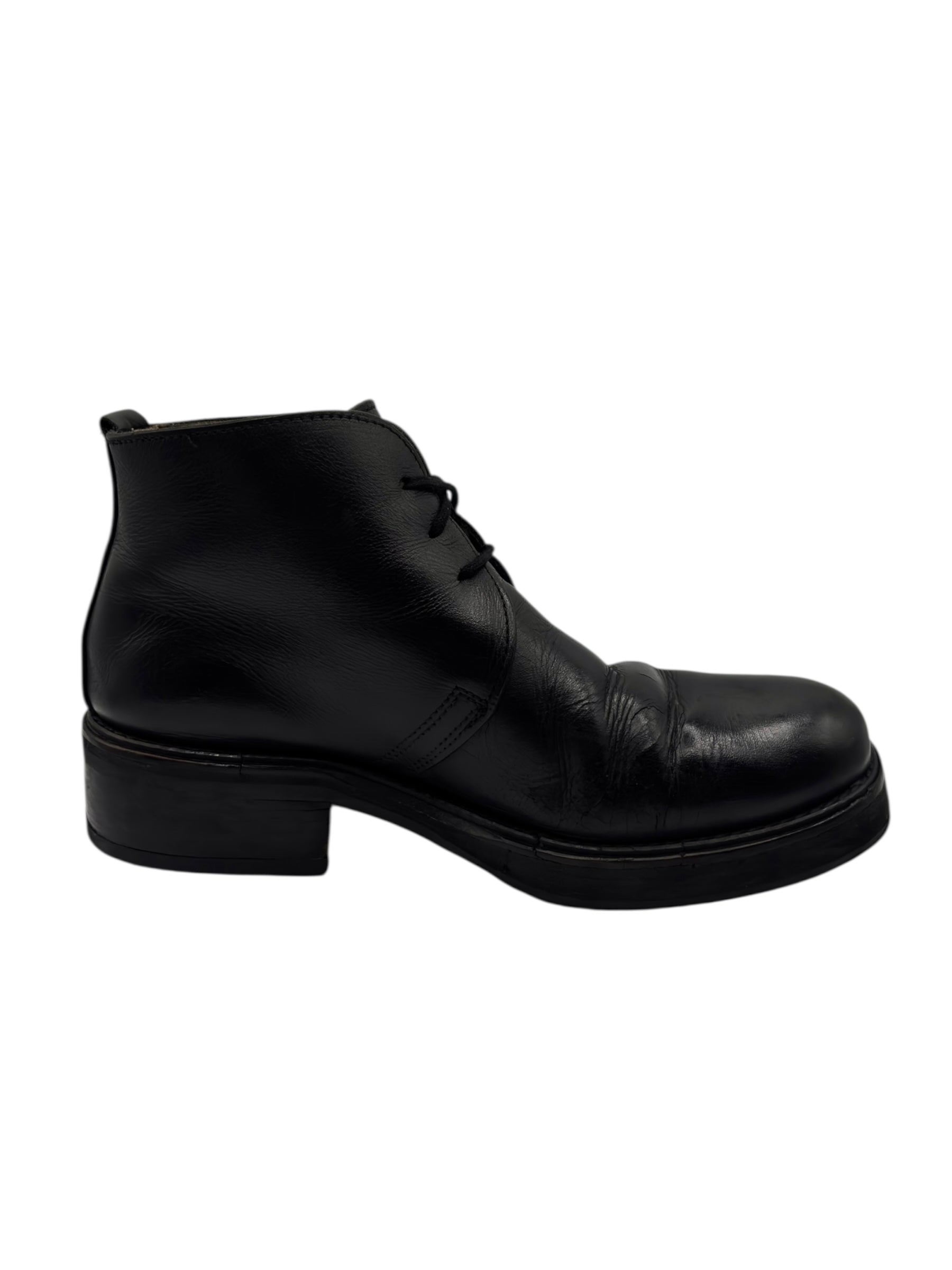 Vintage New Rock classic leather ankle boots size 41