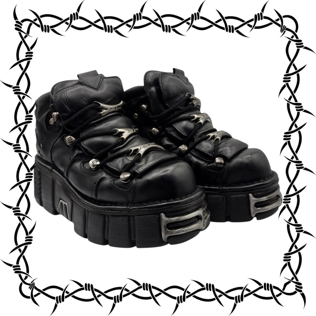 Vintage New Rock M-106-S1 platform boots size 41