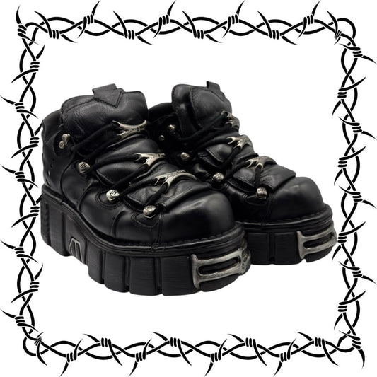 Vintage New Rock M-106-S1 platform boots size 41