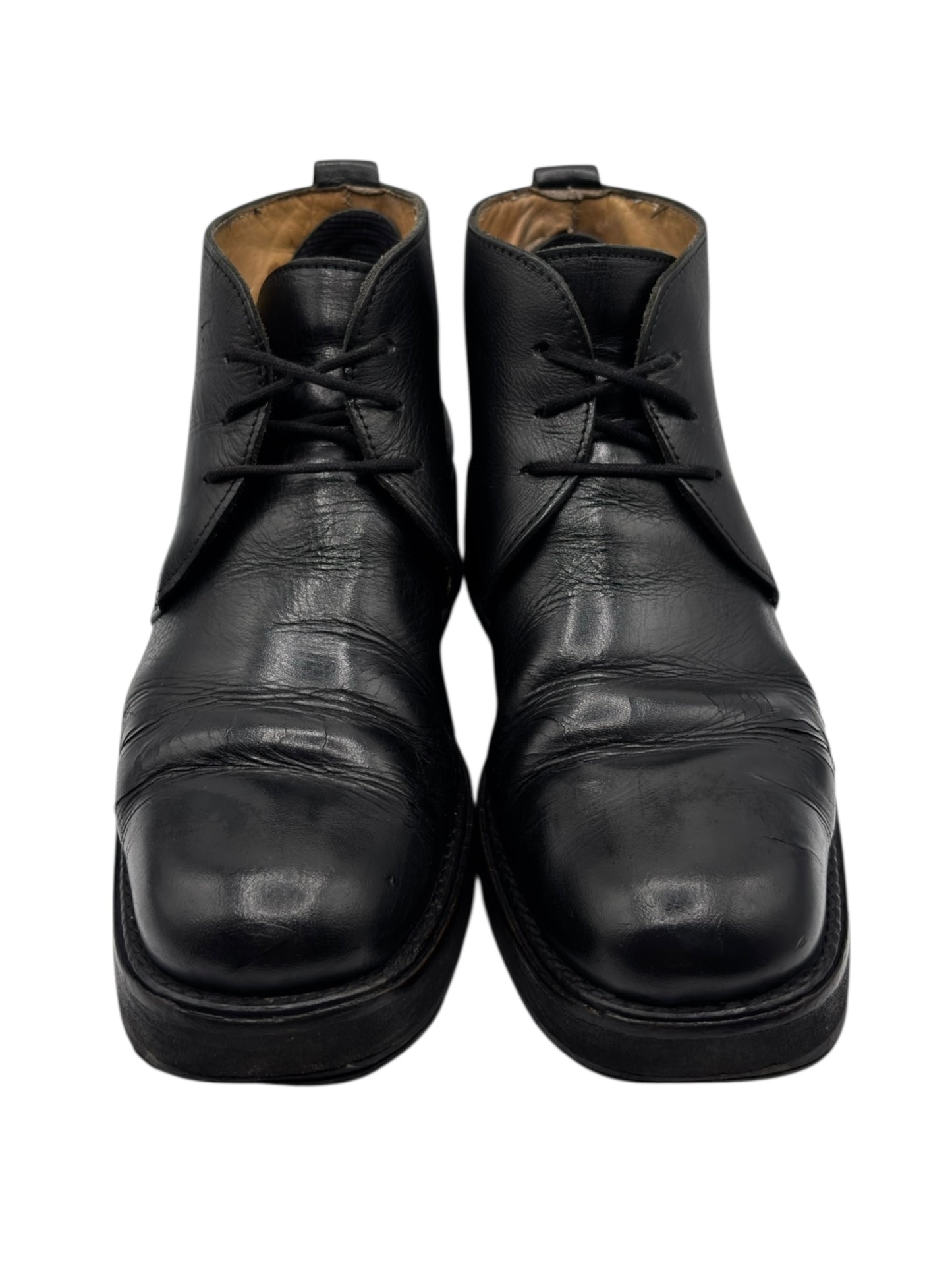 Vintage New Rock classic leather ankle boots size 41
