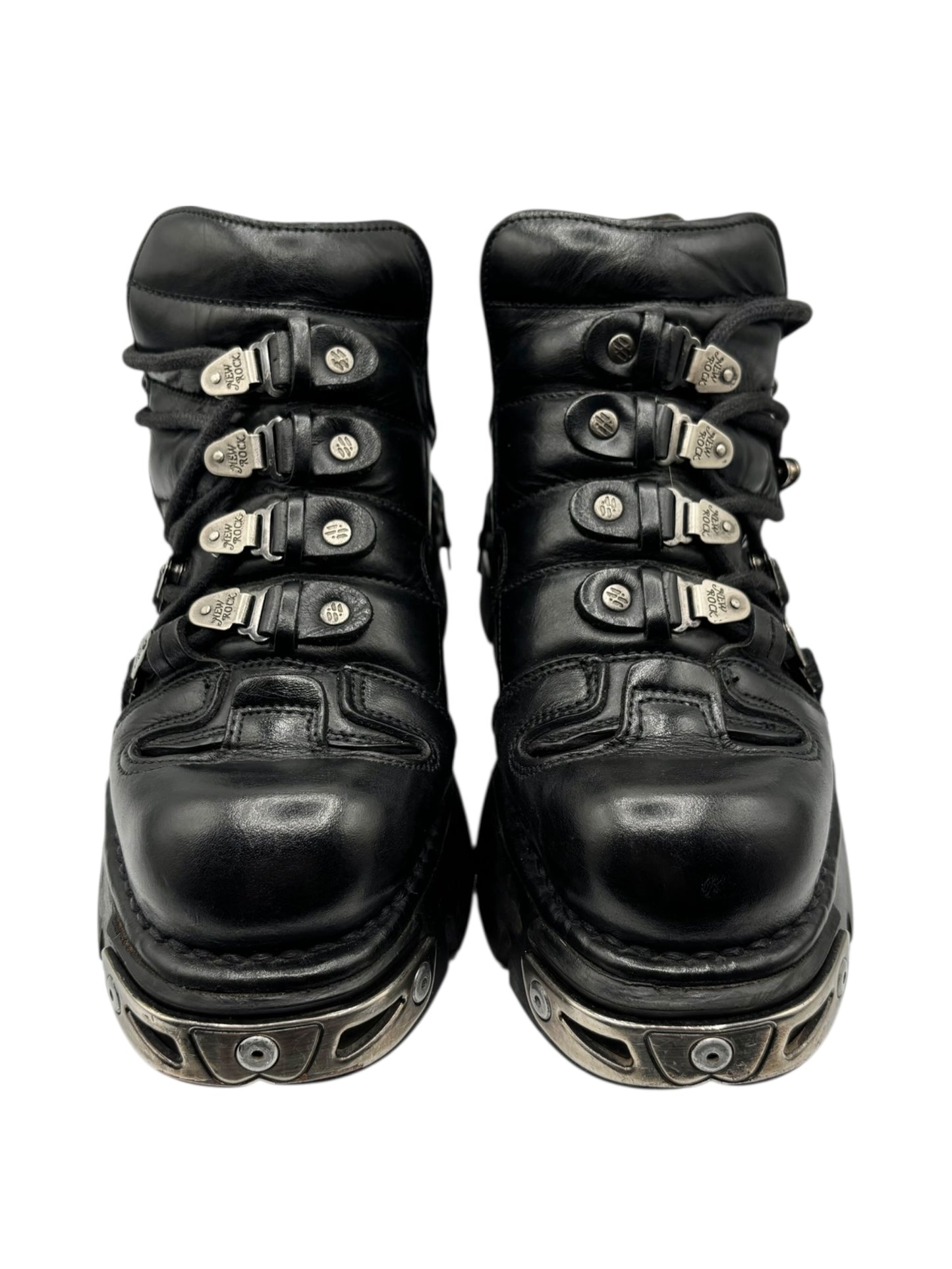 Vintage New Rock reactor platform boots size 38