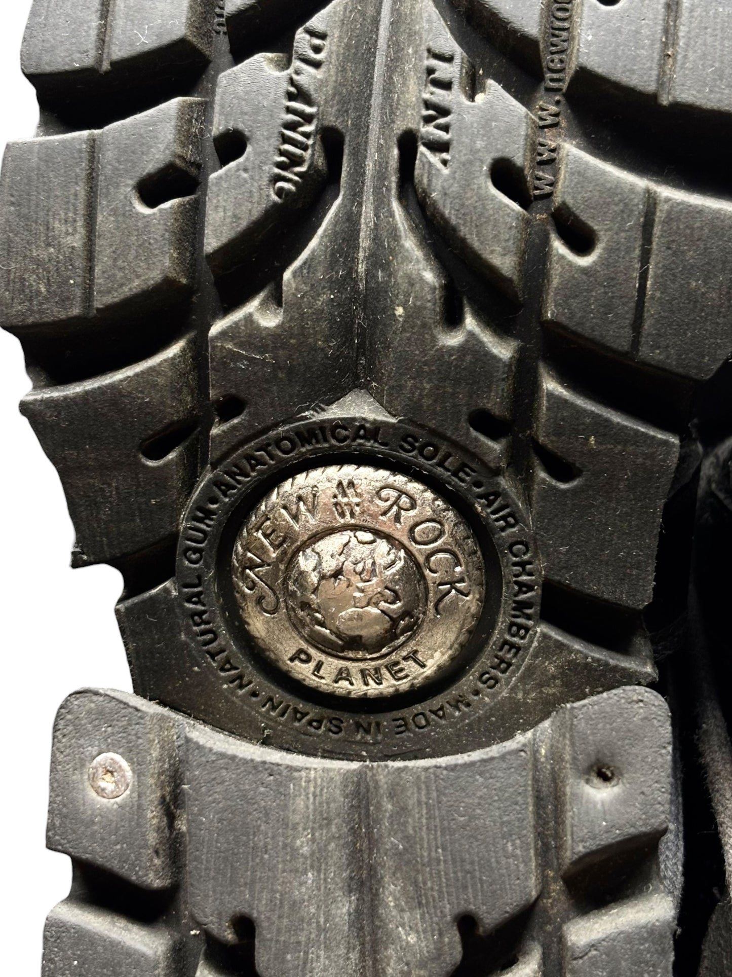 SUPER RARE vintage New Rock atom platform boots