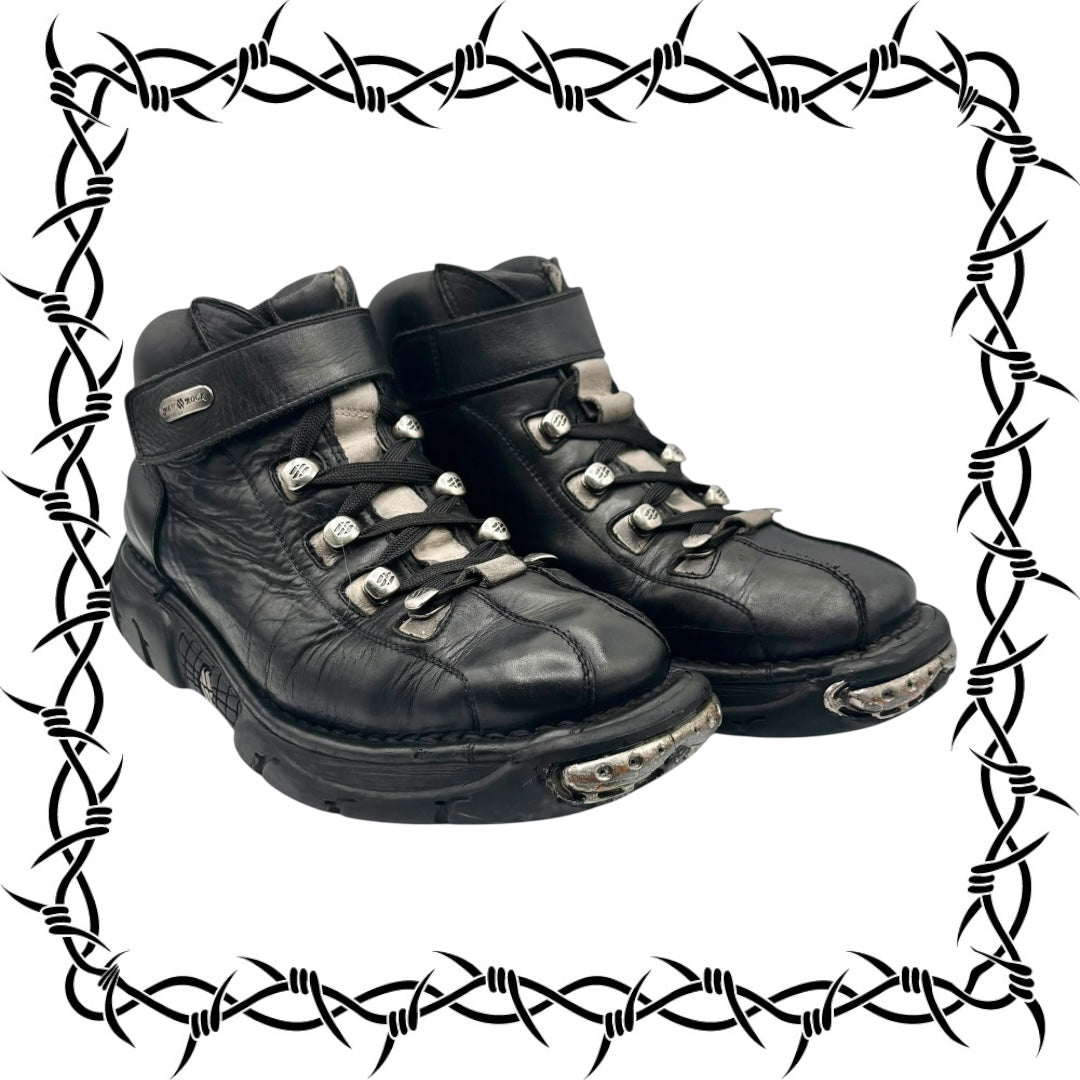 Vintage New Rock leather sneakers size 41
